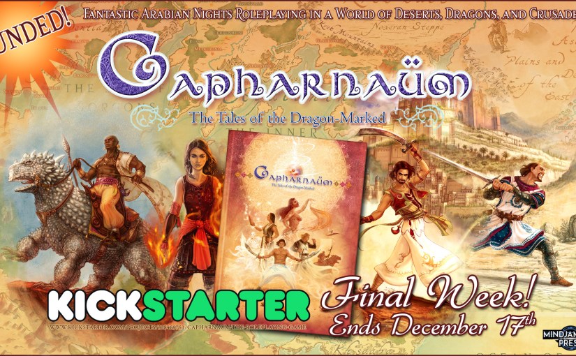 The Capharnaum Kickstarter – FINAL WEEK (until 17&nbsp;Dec)